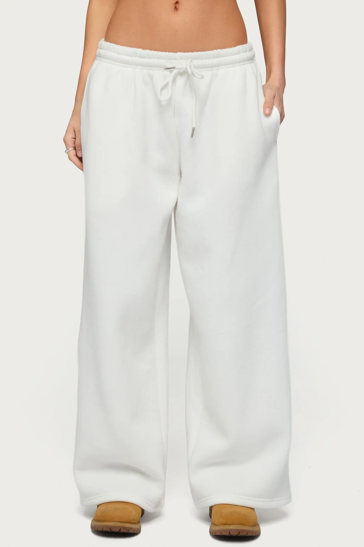 Petite Kamari Low Rise Wide Sweatpants - Image 2