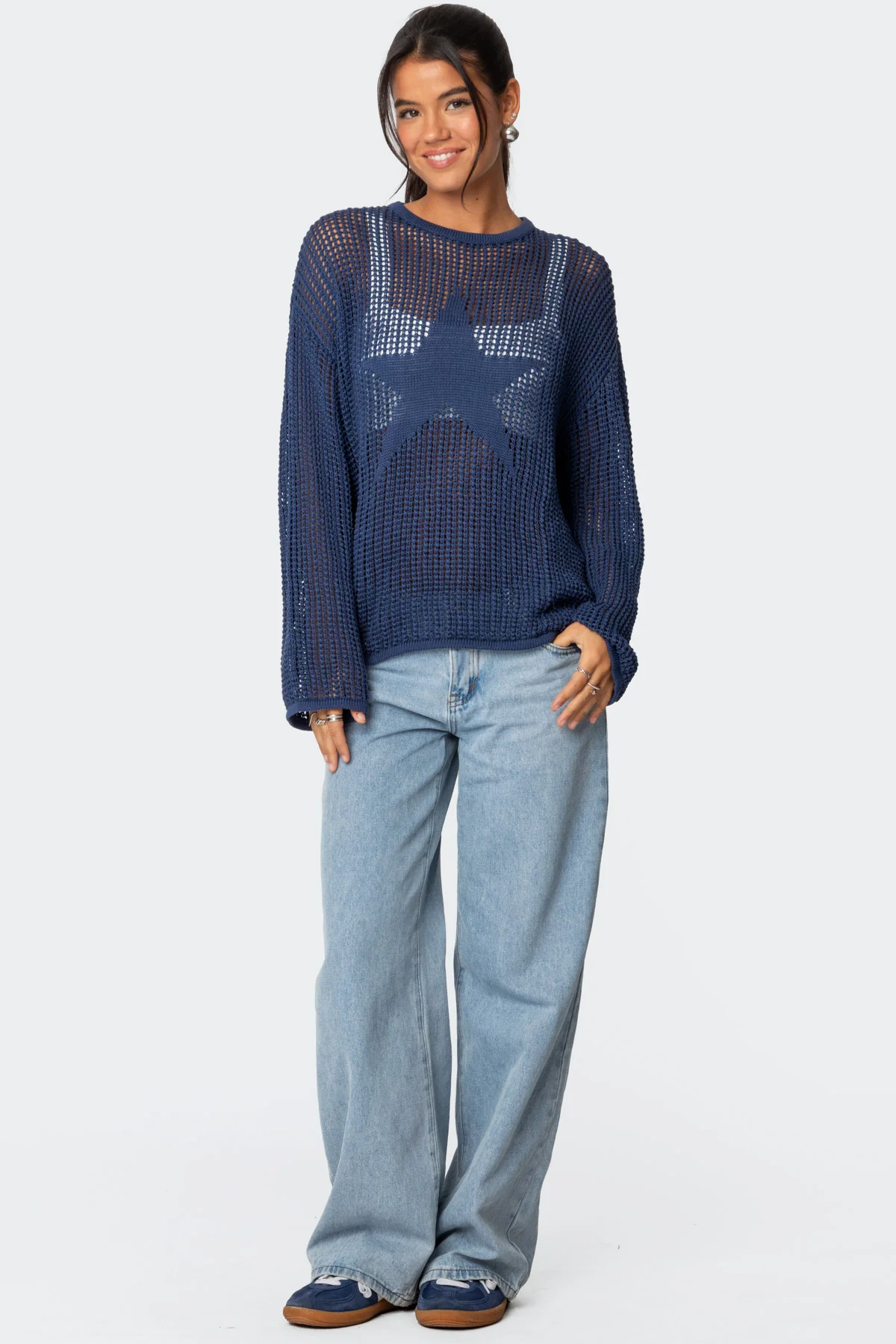 Seeing Stars Oversized Sweater - Image 5