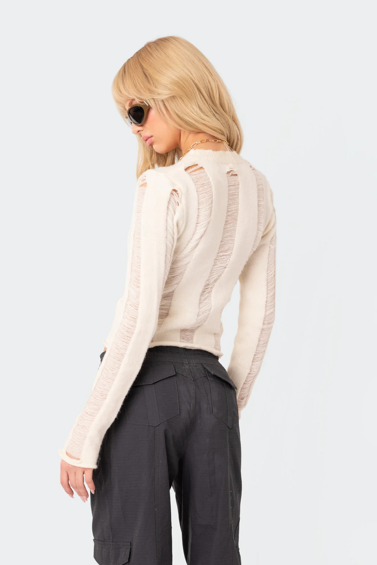 Brentley Distressed Sweater - Image 4