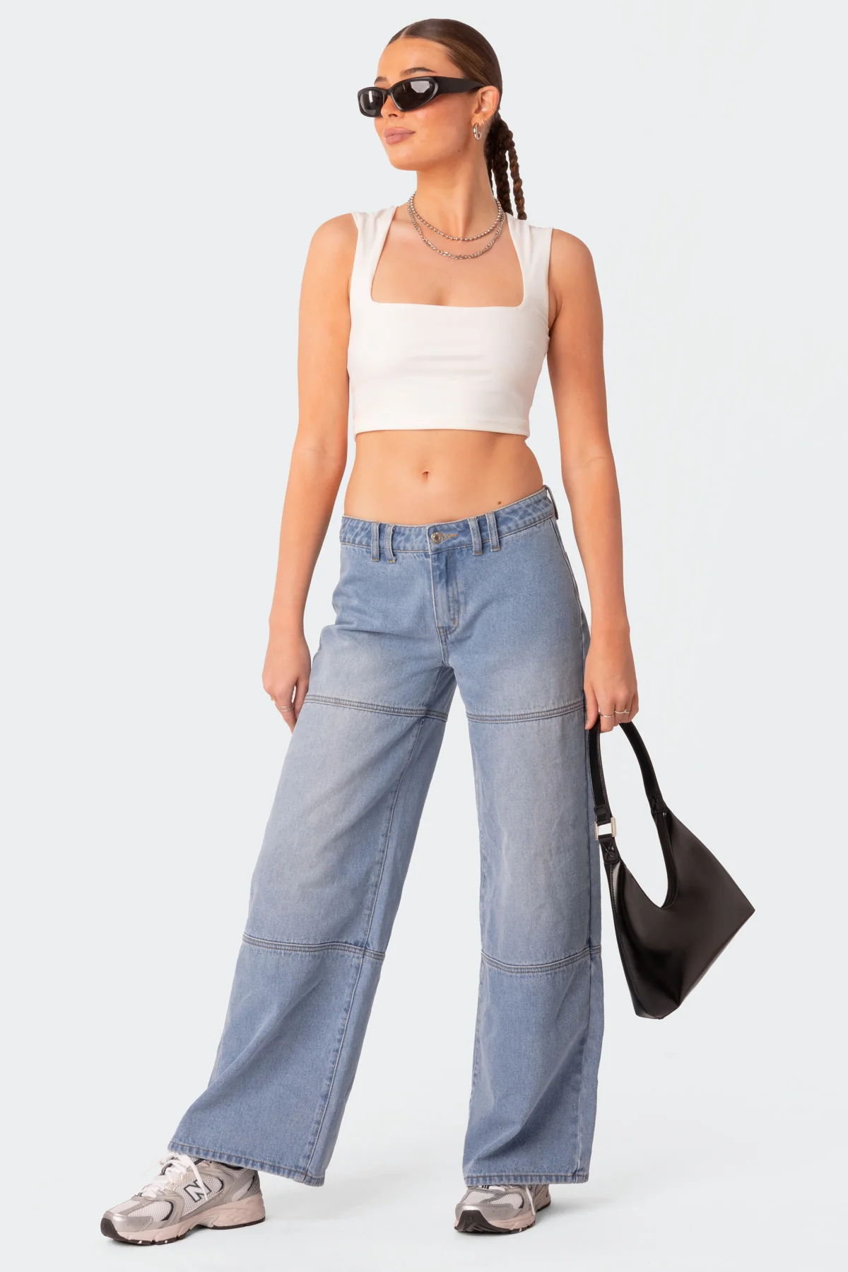 It Girl Square Neck Crop Top - Image 2