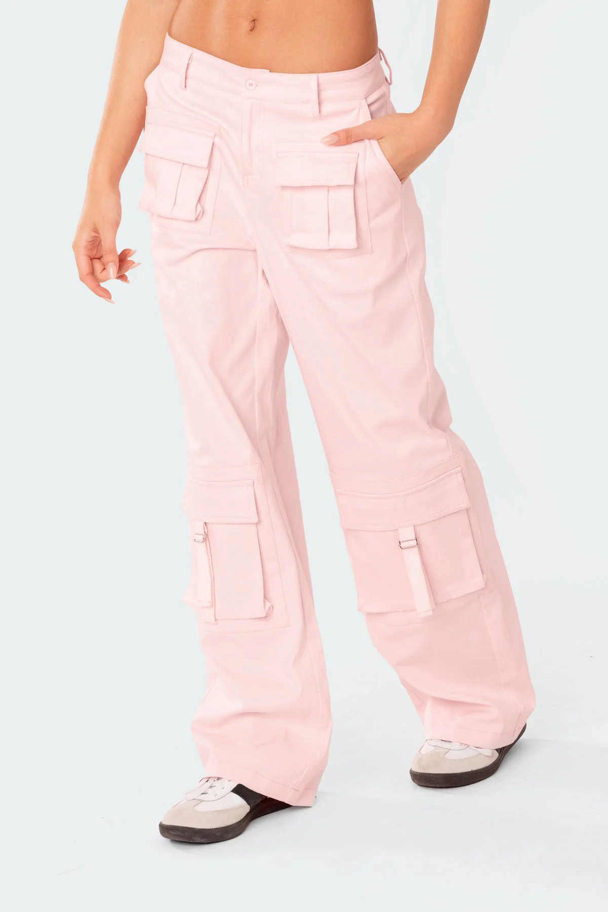 Joan Low Rise Cargo Pants - Image 4