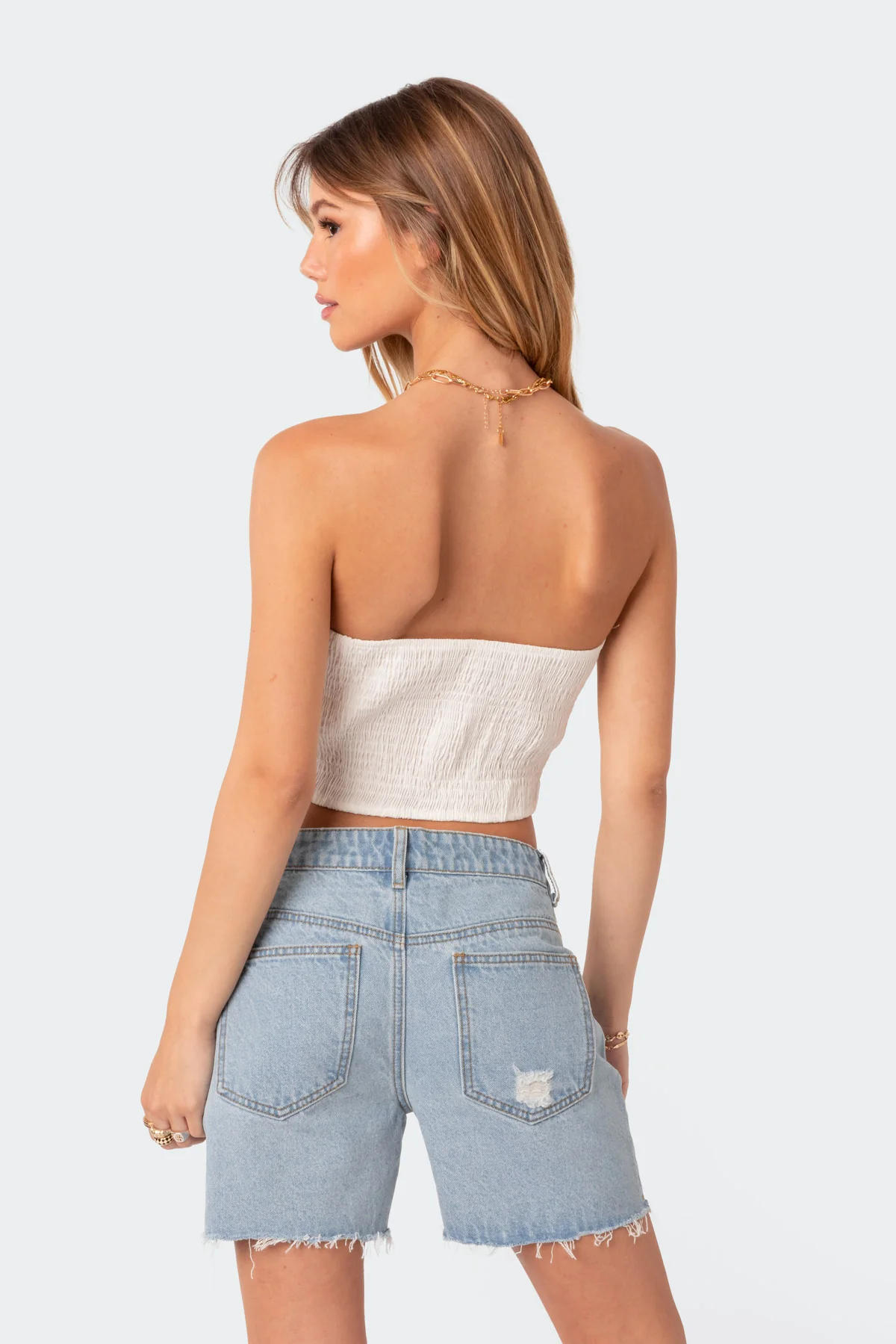 Poplin Bustier Top - Image 4