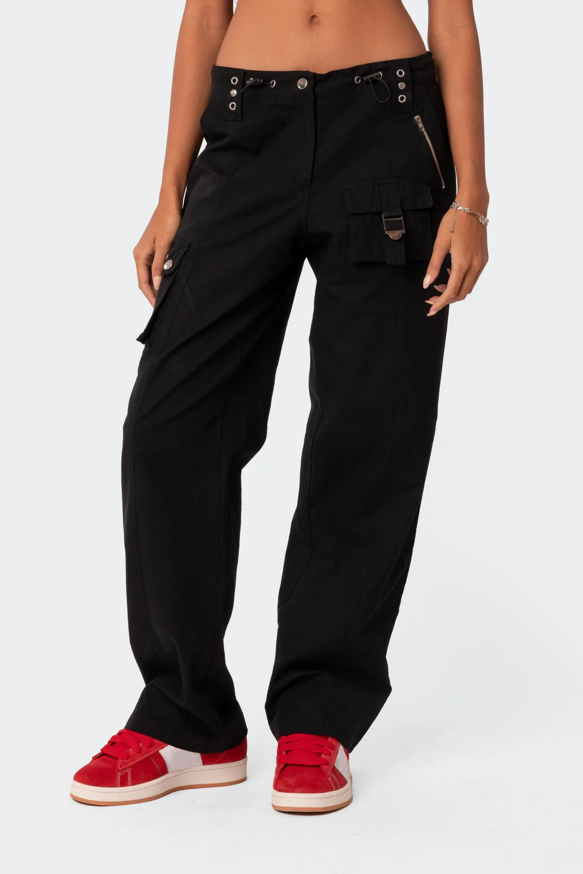 Saphire Low Rise Cargo Pants - Image 2