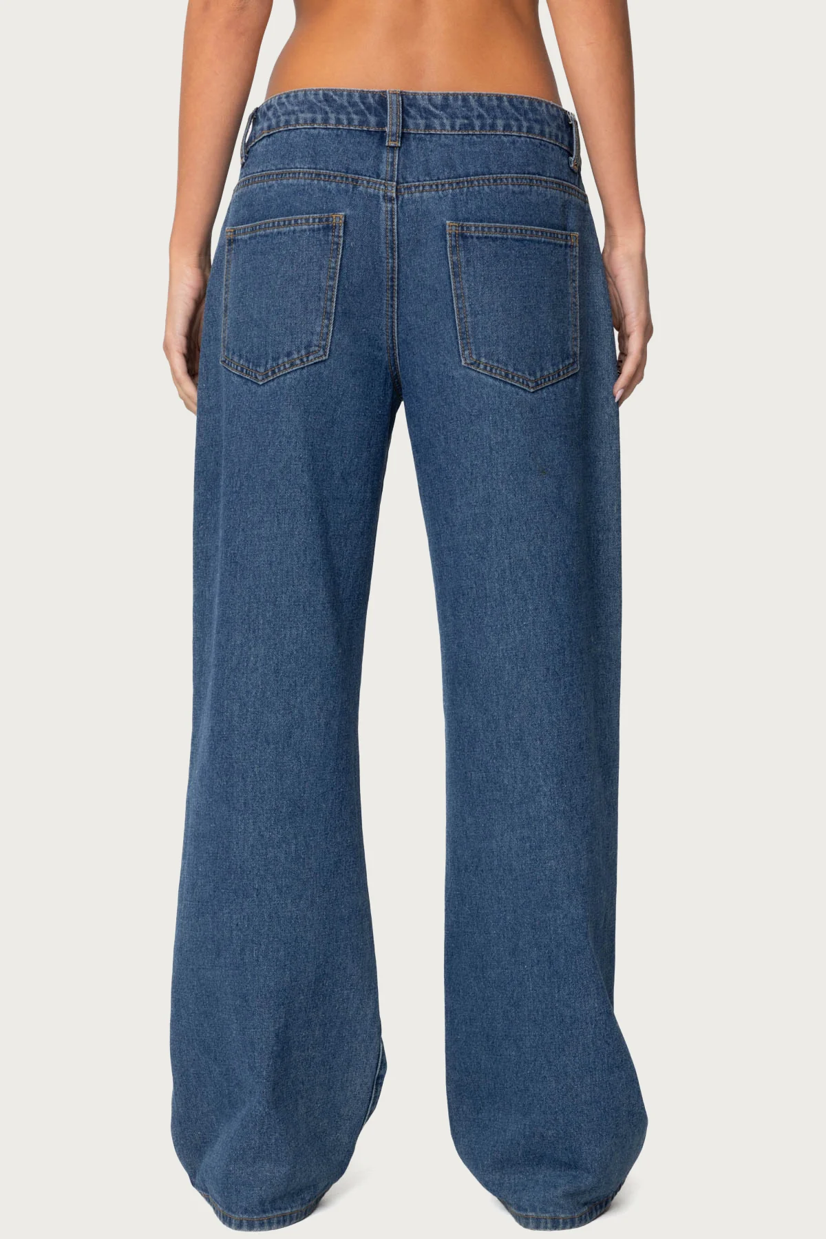 Raelynn Washed Low Rise Baggy Jeans - Image 4
