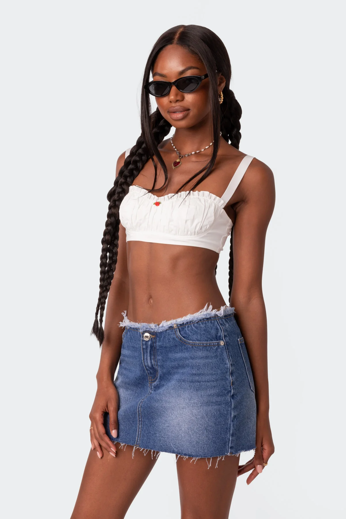 Georgia Gathered Bra Top - Image 3