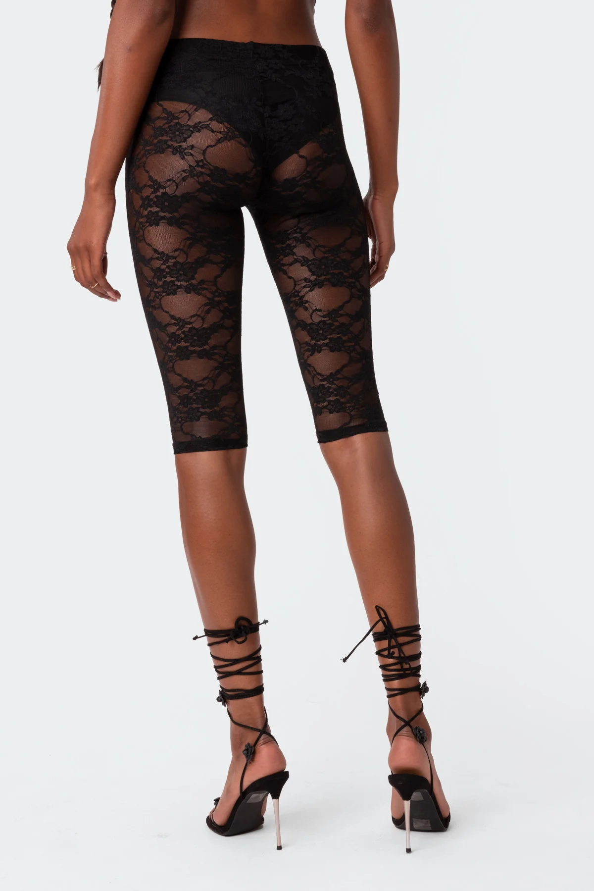 Gianna Sheer Lace Leggings - Image 5