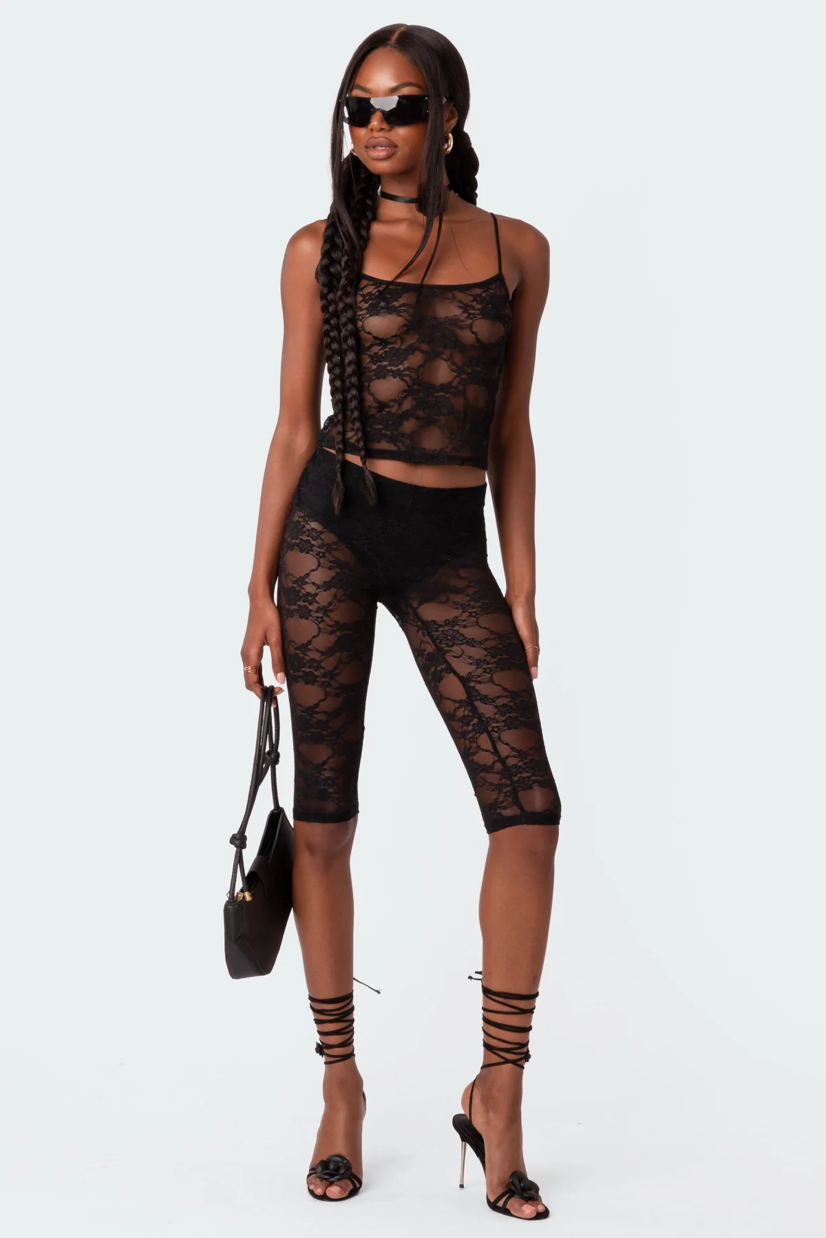 Gianna Sheer Lace Tank Top - Image 2