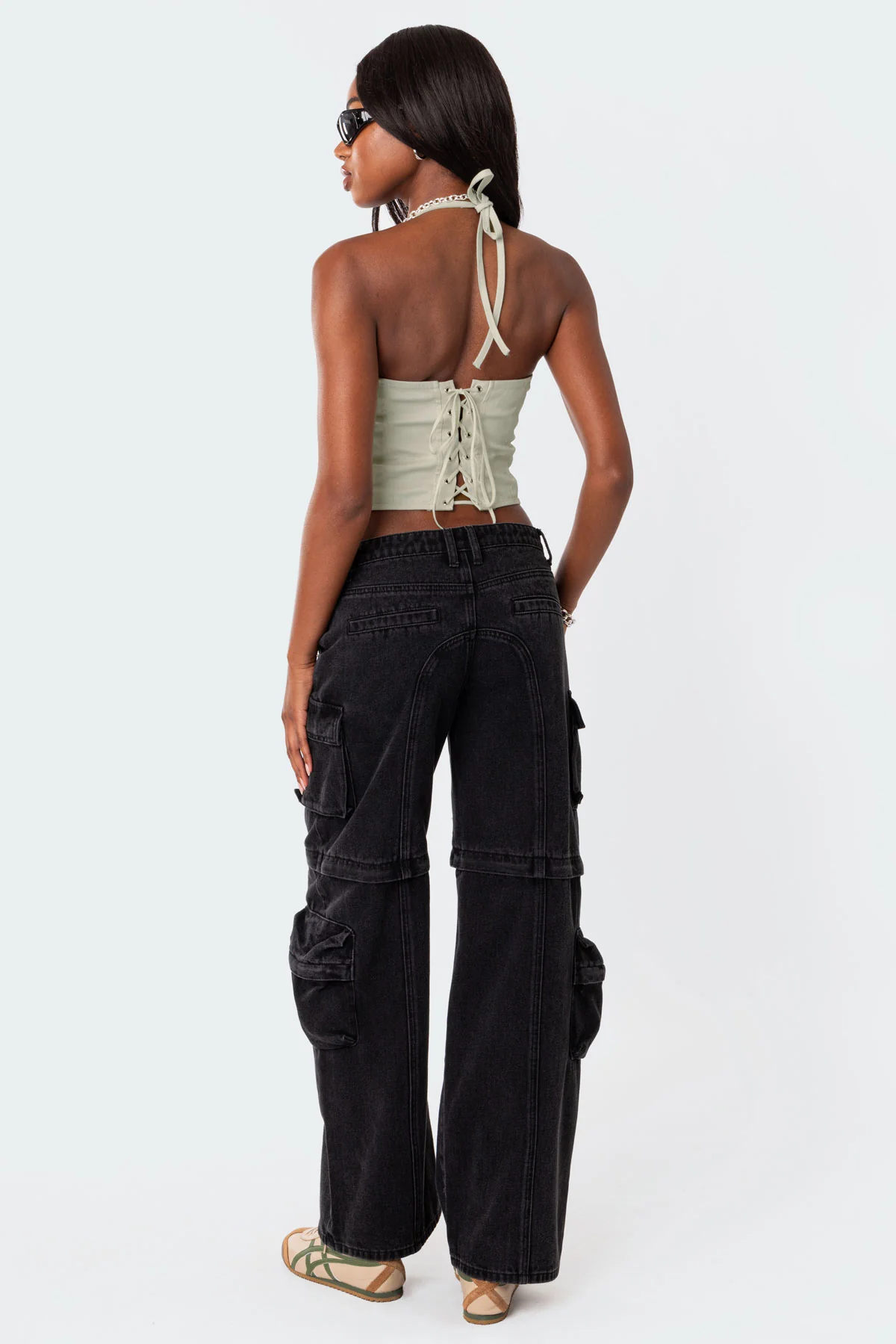 Emmeline Bustier Lace Up Corset - Image 2