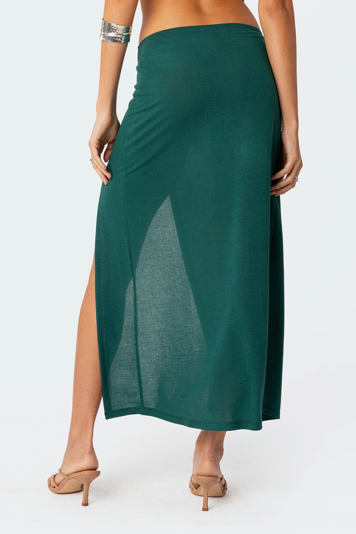 Nyssa Wrap Midi Skirt - Image 4