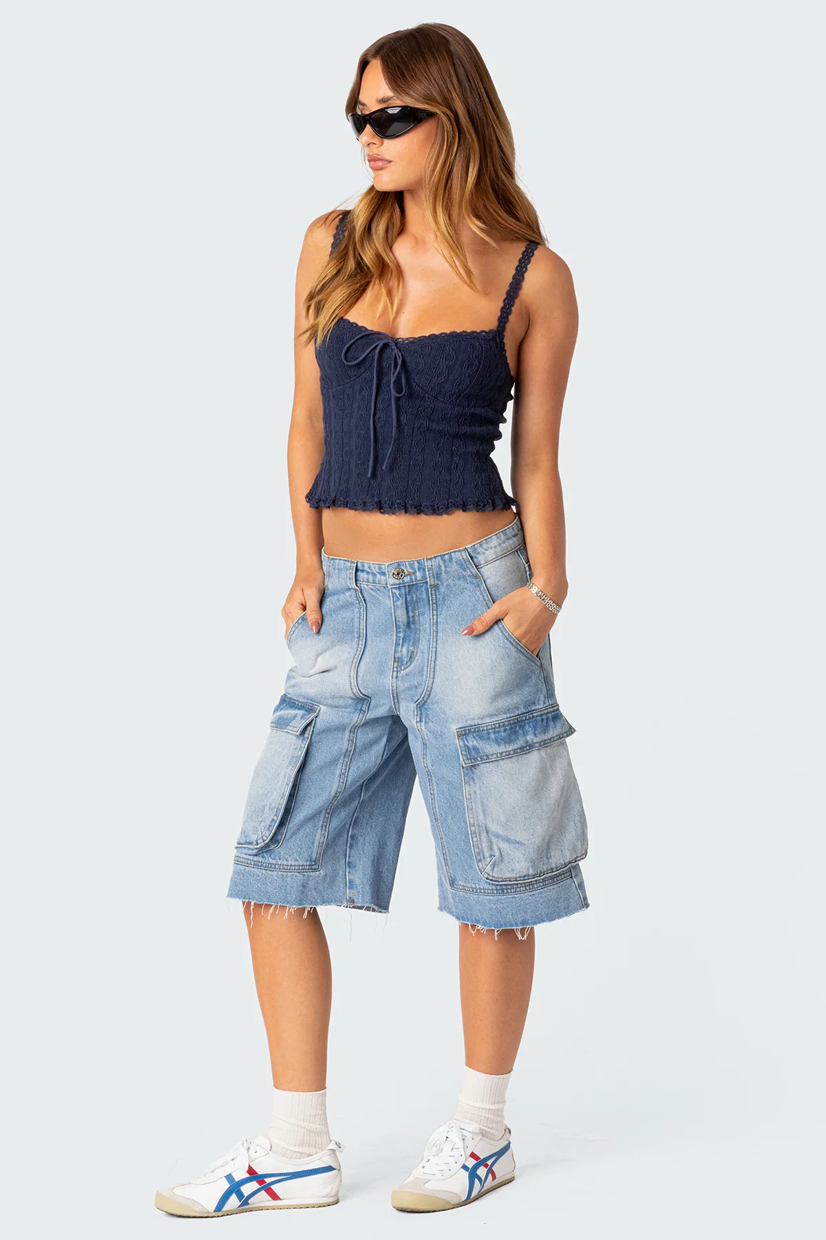 Lacey Knit Tank Top - Image 5