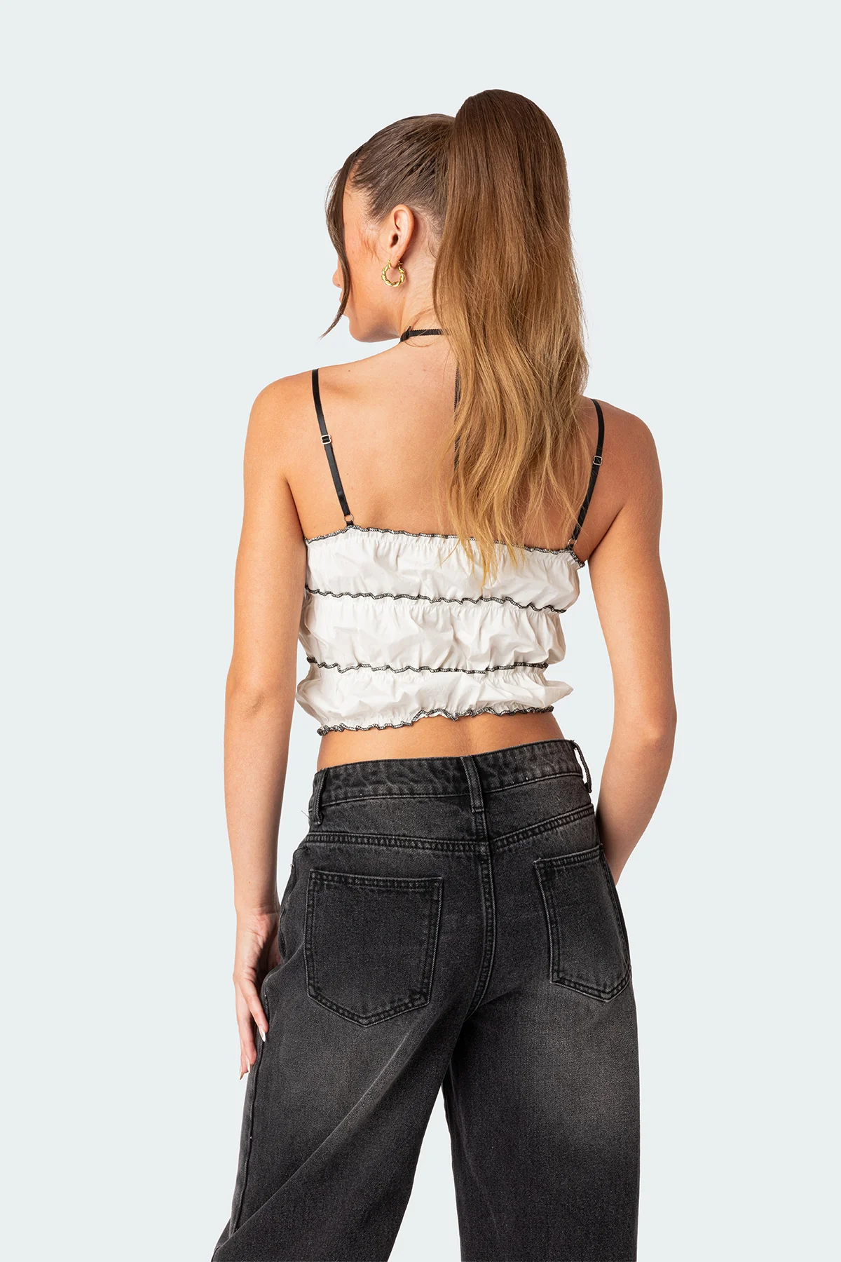 Sawyer Tiered Scrunch Tank Top - Image 4