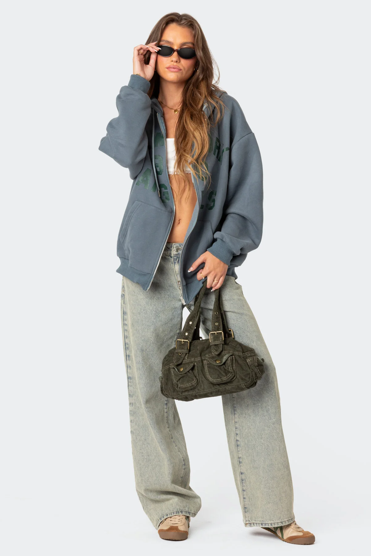 New York Angels Oversized Hoodie - Image 5