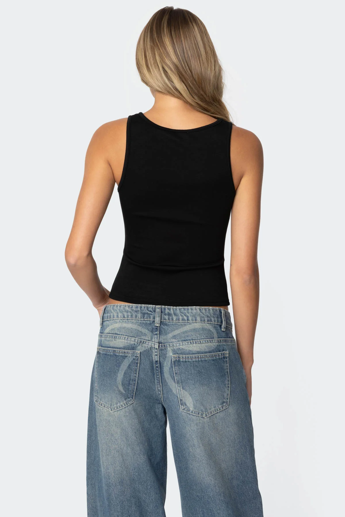 Isabetta Tie Front Top - Image 4