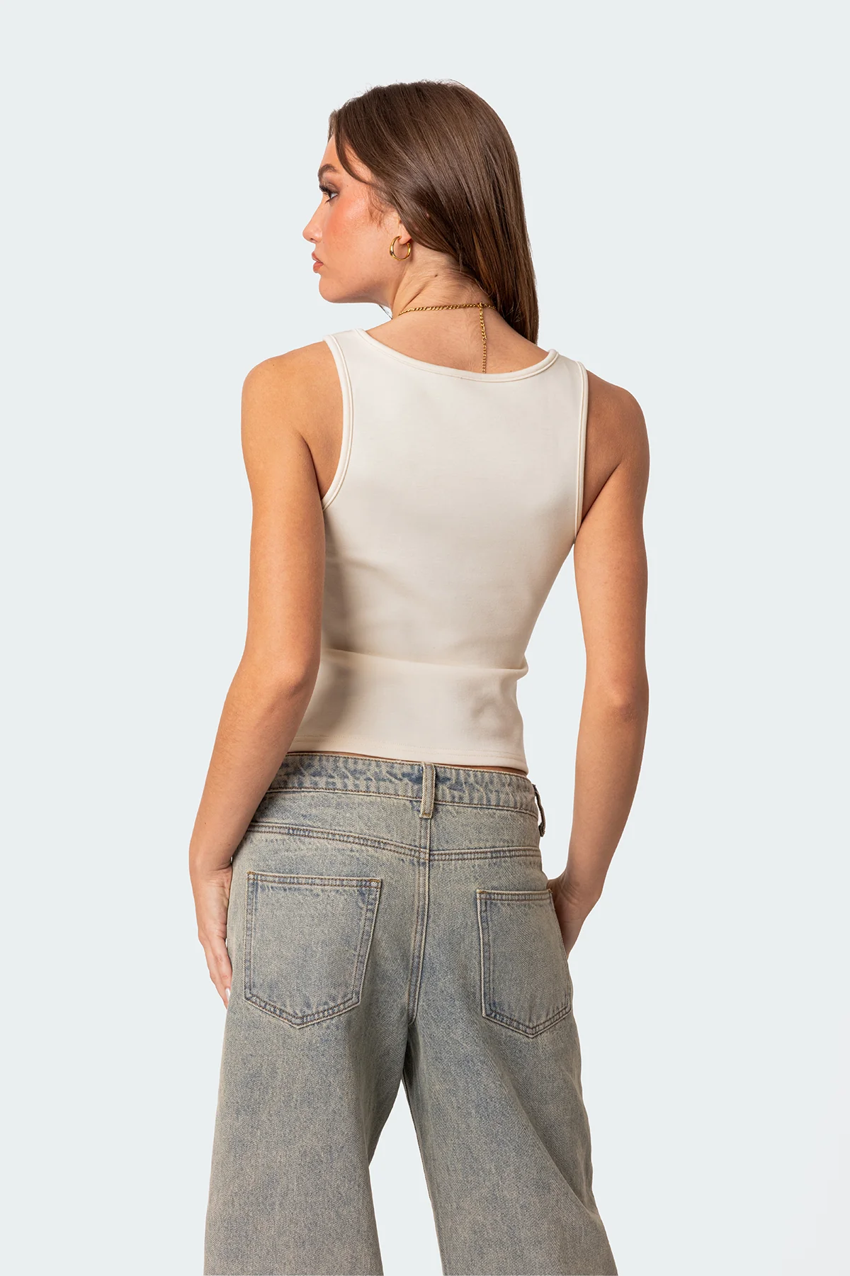 Isabetta Tie Front Top - Image 4