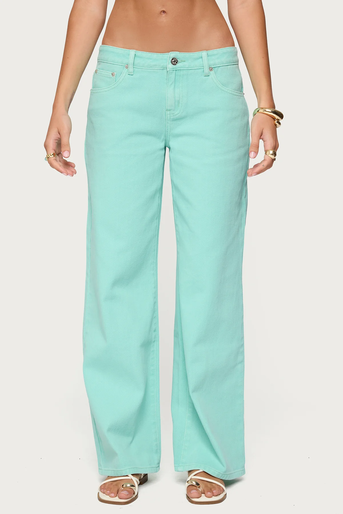 Roman Low Rise Baggy Jeans - Image 2