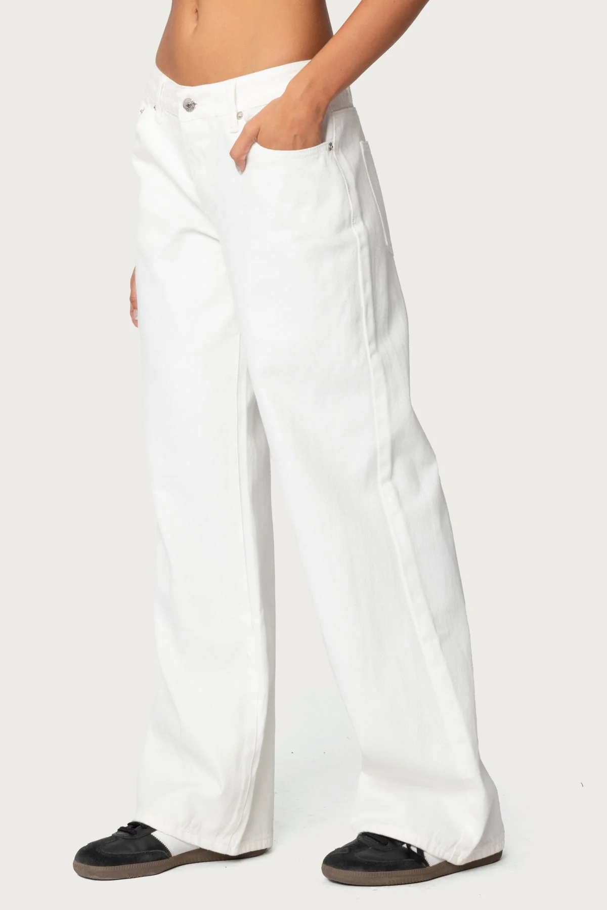 Roman Low Rise Baggy Jeans - Image 3