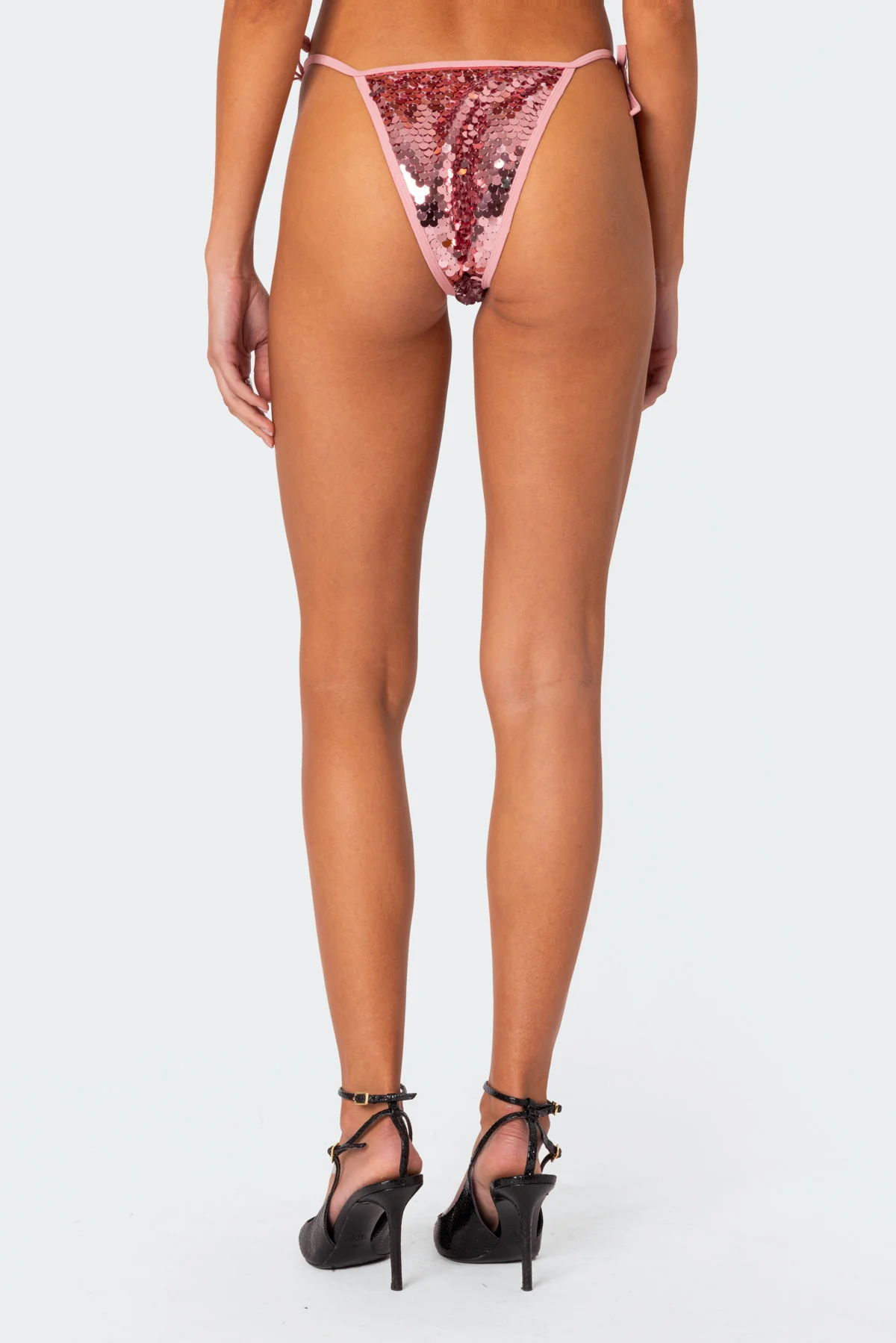 Lilly Sequin String Bikini Bottom - Image 5