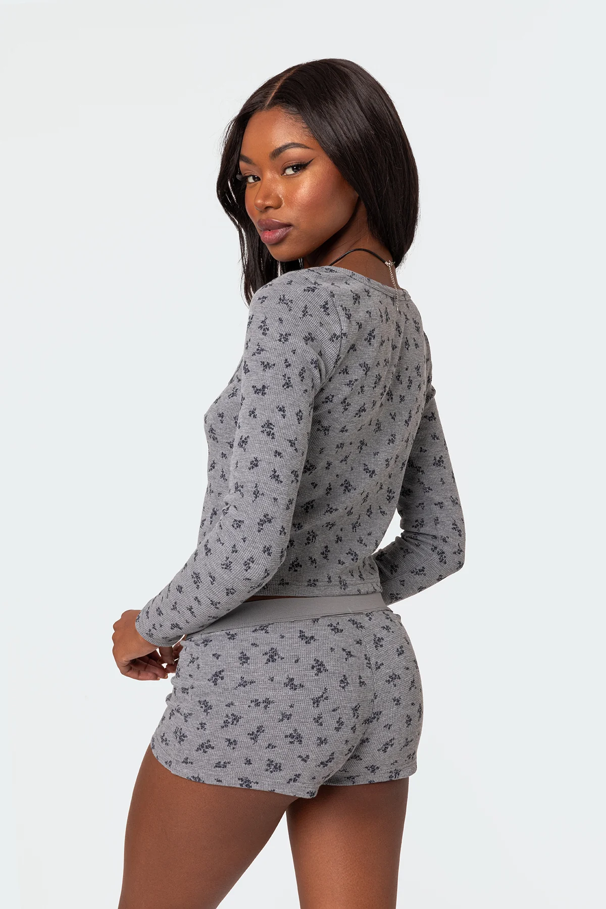 Lavender Waffle Top - Image 4