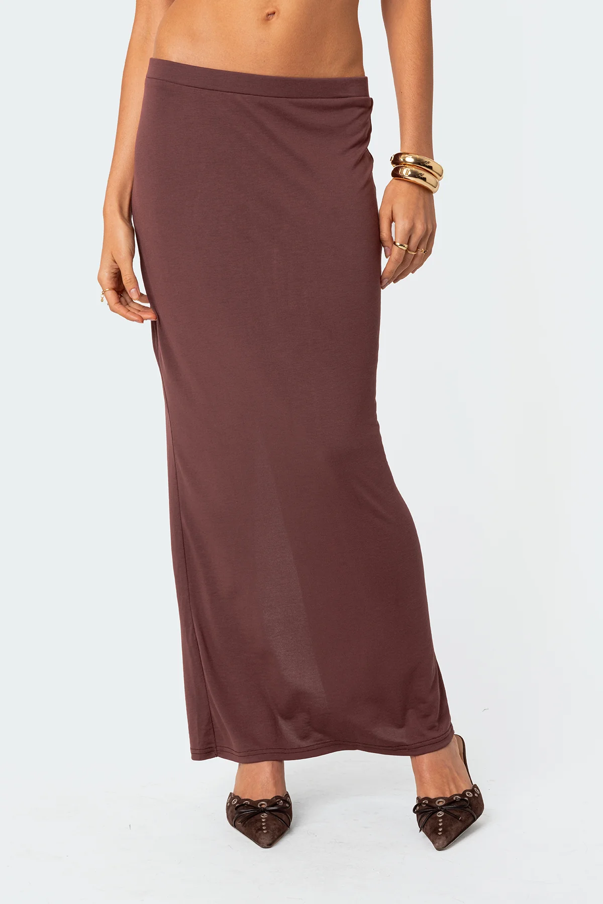 Kenzie Slitted Maxi Skirt - Image 2