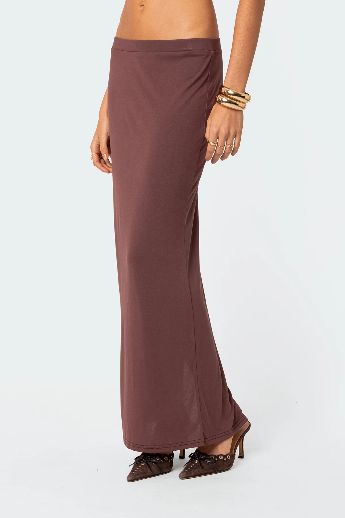 Kenzie Slitted Maxi Skirt - Image 3