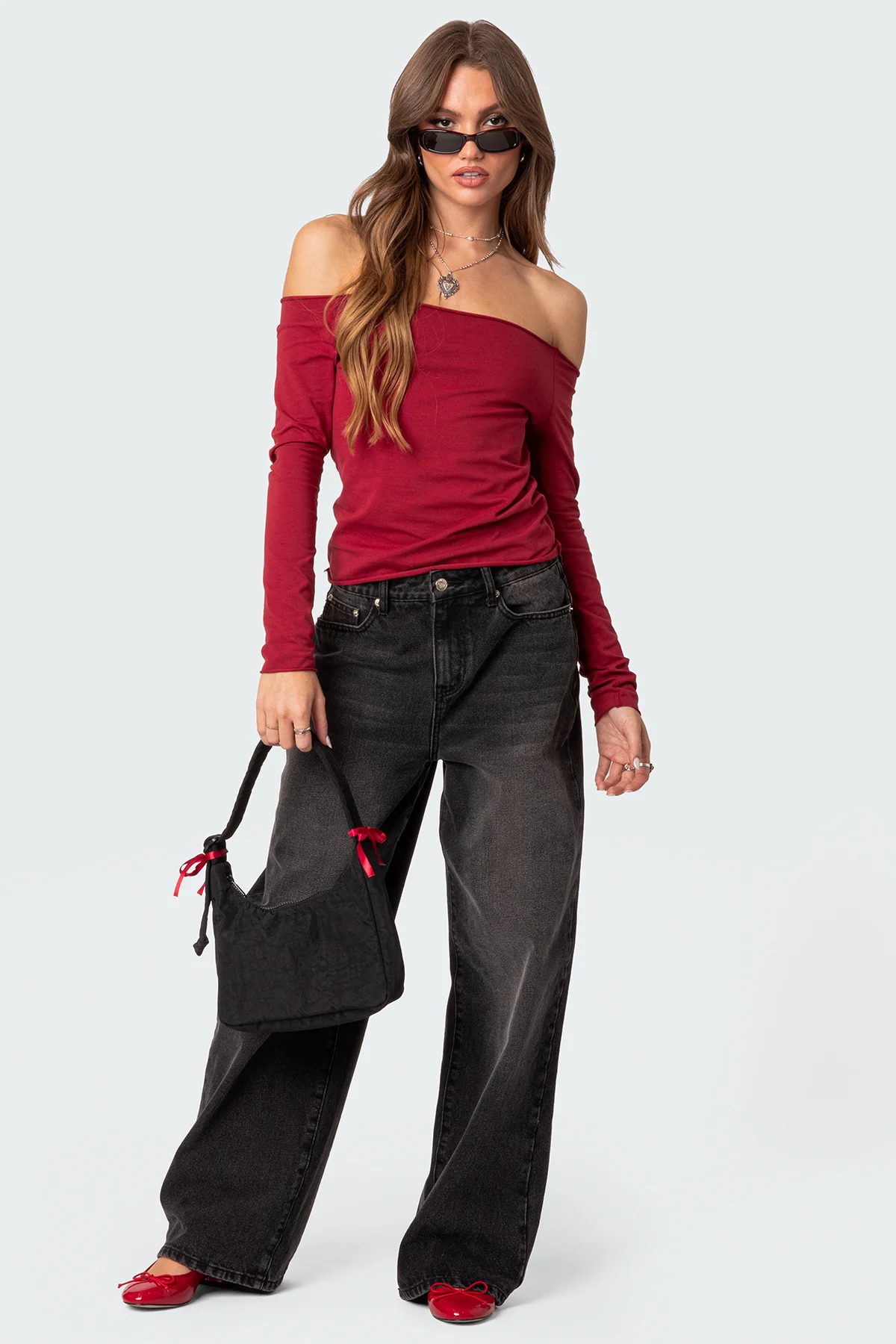 Baldwin Off Shoulder Top - Image 2