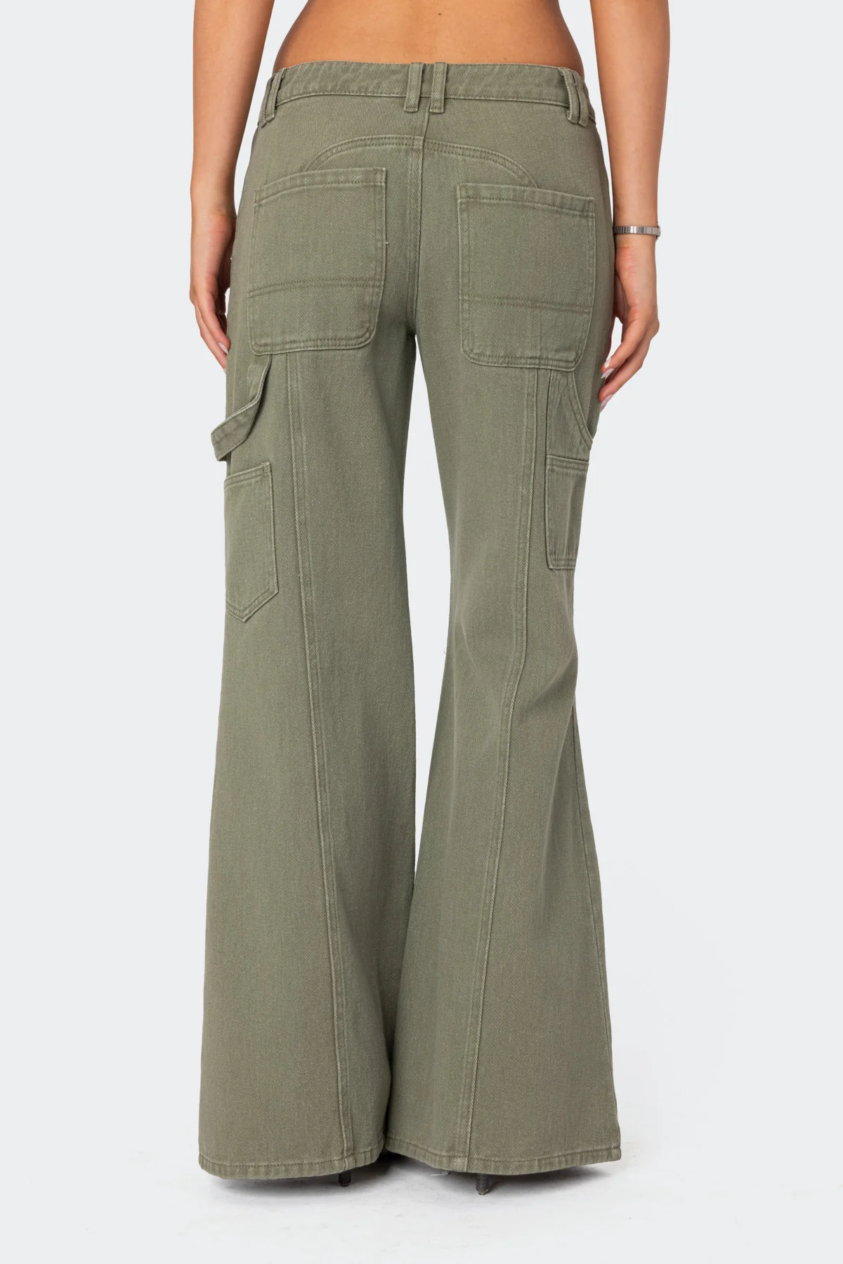 Lottie Low Rise Washed Carpenter Jeans - Image 5