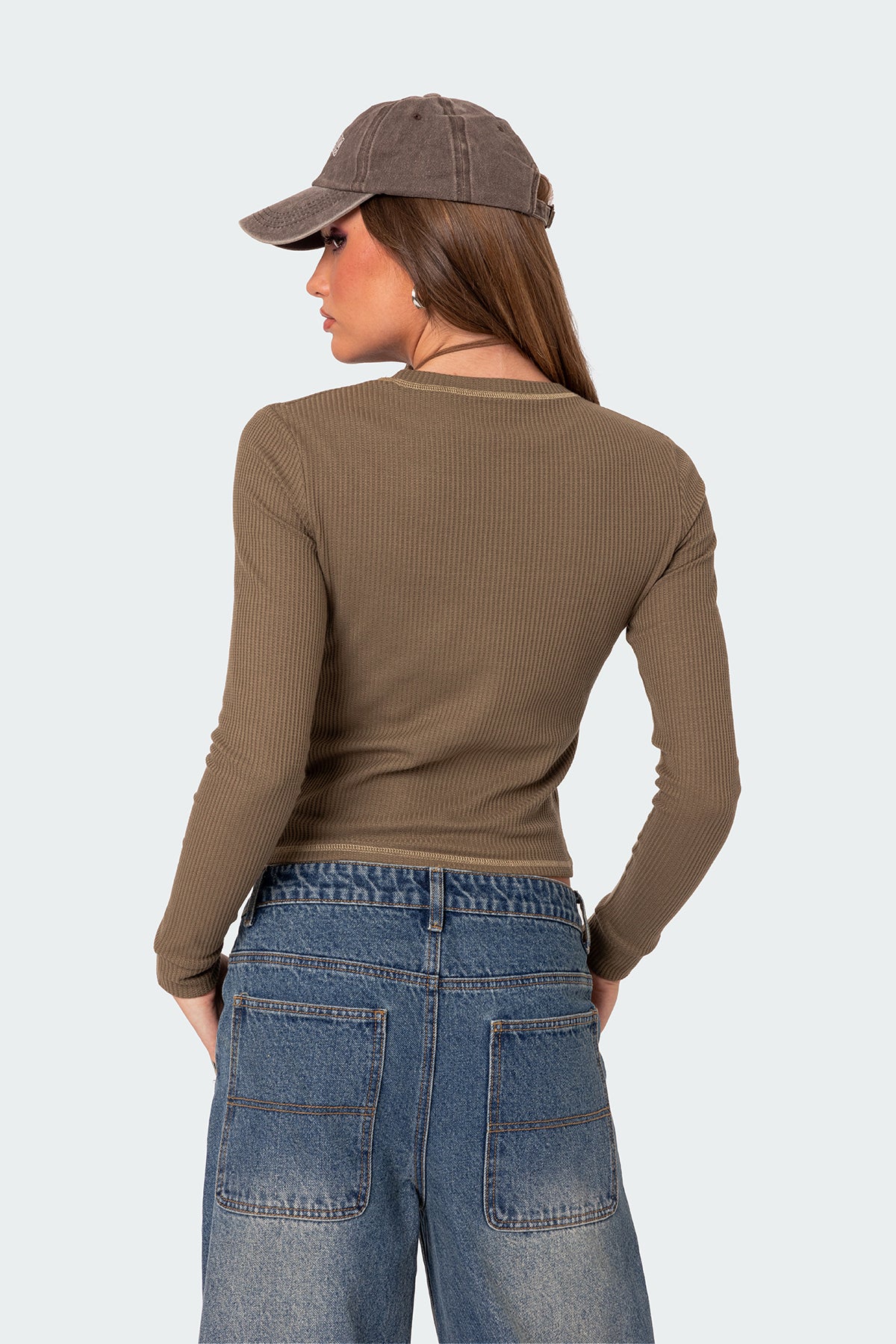 Army Wife Ribbed T Shirt - Image 4