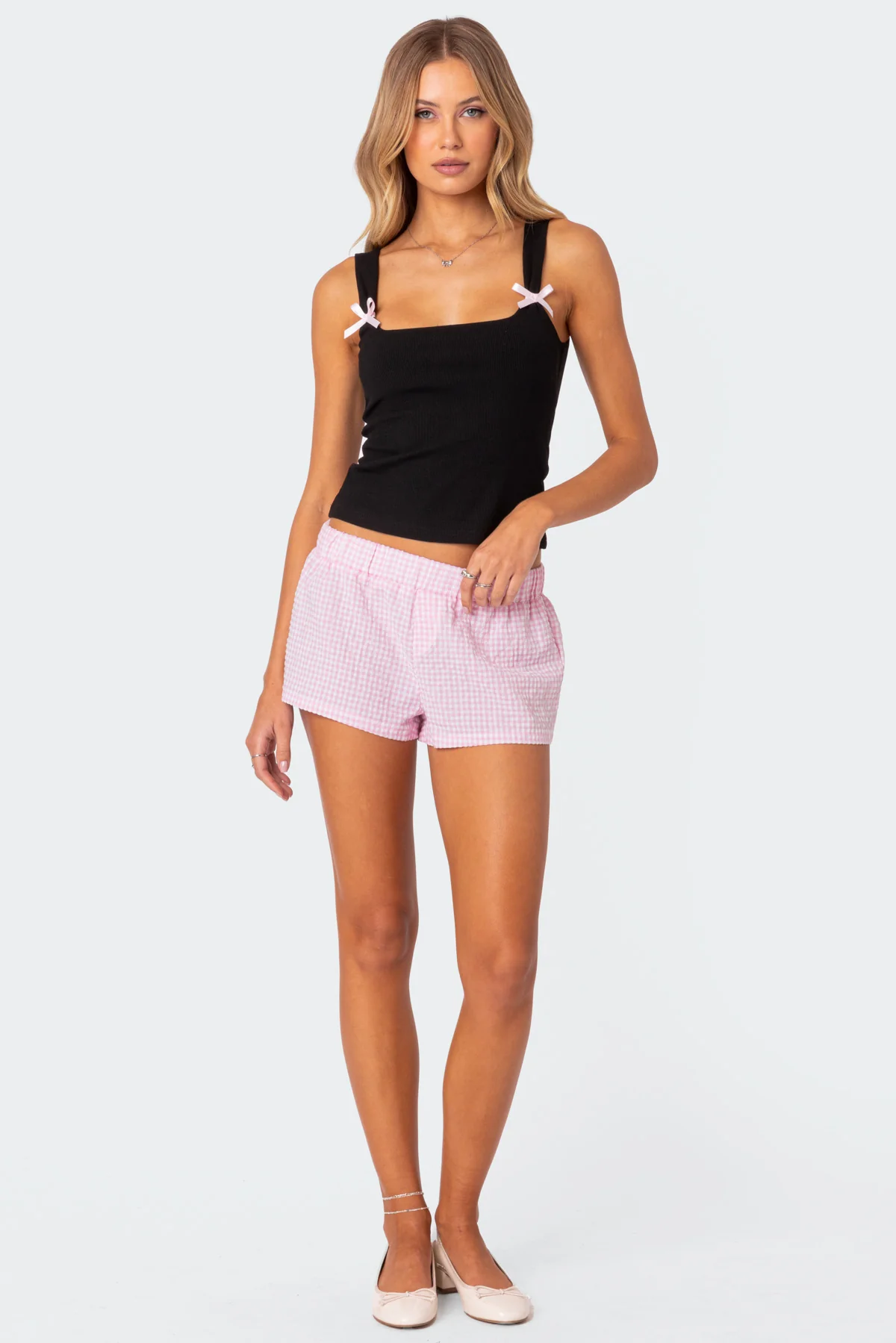 Lola Ribbed Tank Top - Image 5