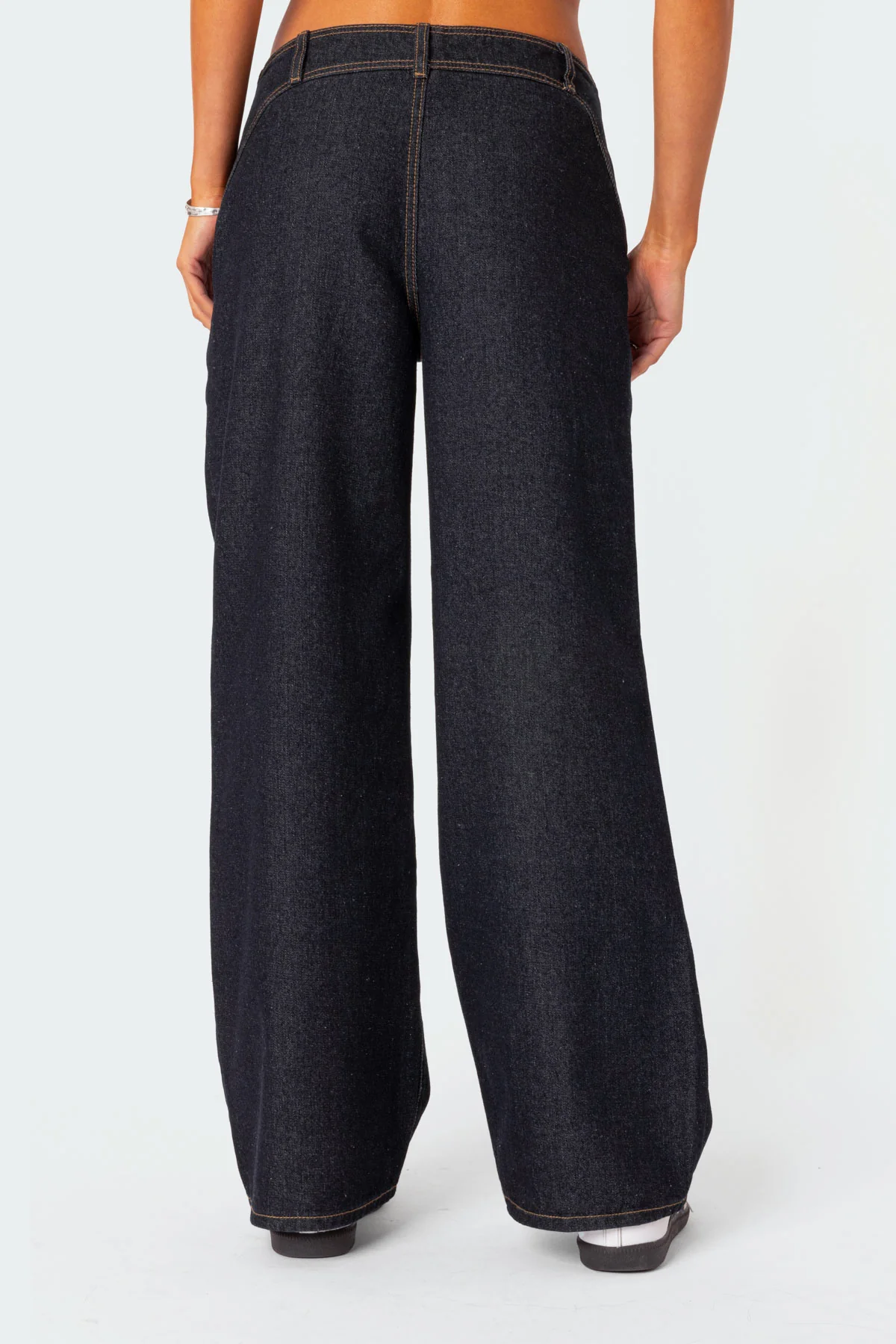 Western Low Rise Wide Leg Jeans - Image 5