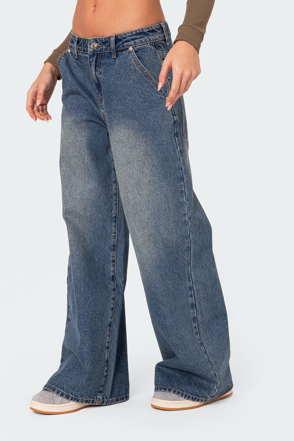 Jakarey Low Rise Baggy Jeans - Image 3