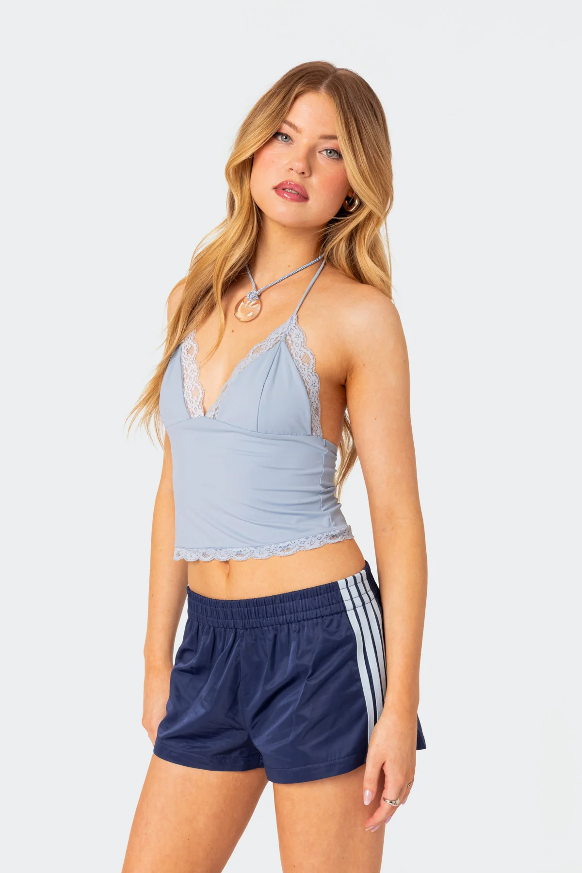 Sharona Lace Trim Tank Top - Image 3