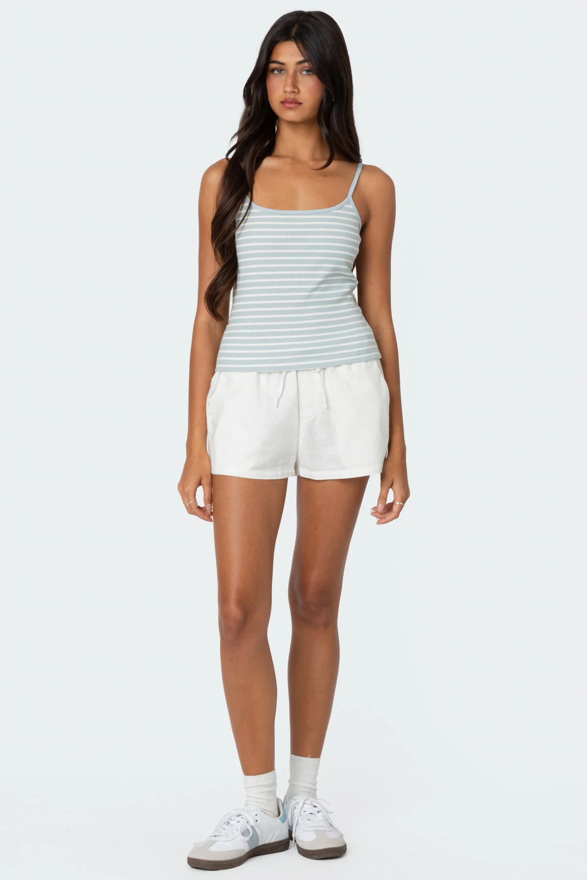 Gretta Striped Ribbed Tank Top - Image 5