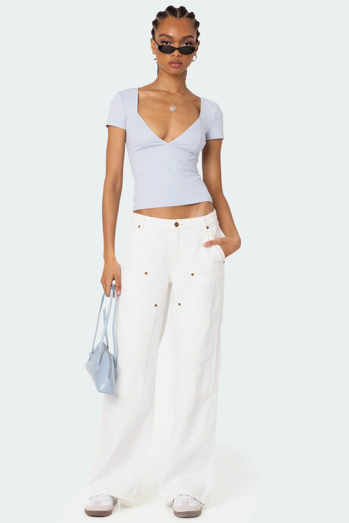 Katia V Neck Top - Image 2