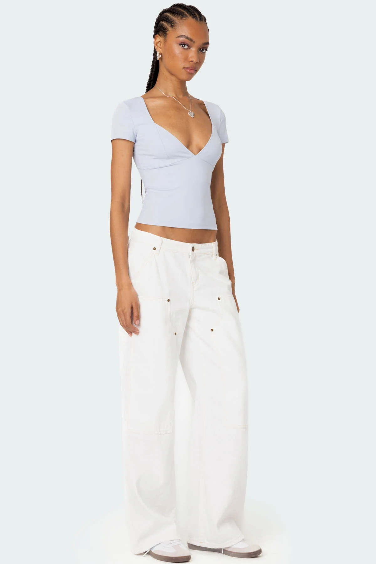 Katia V Neck Top - Image 3
