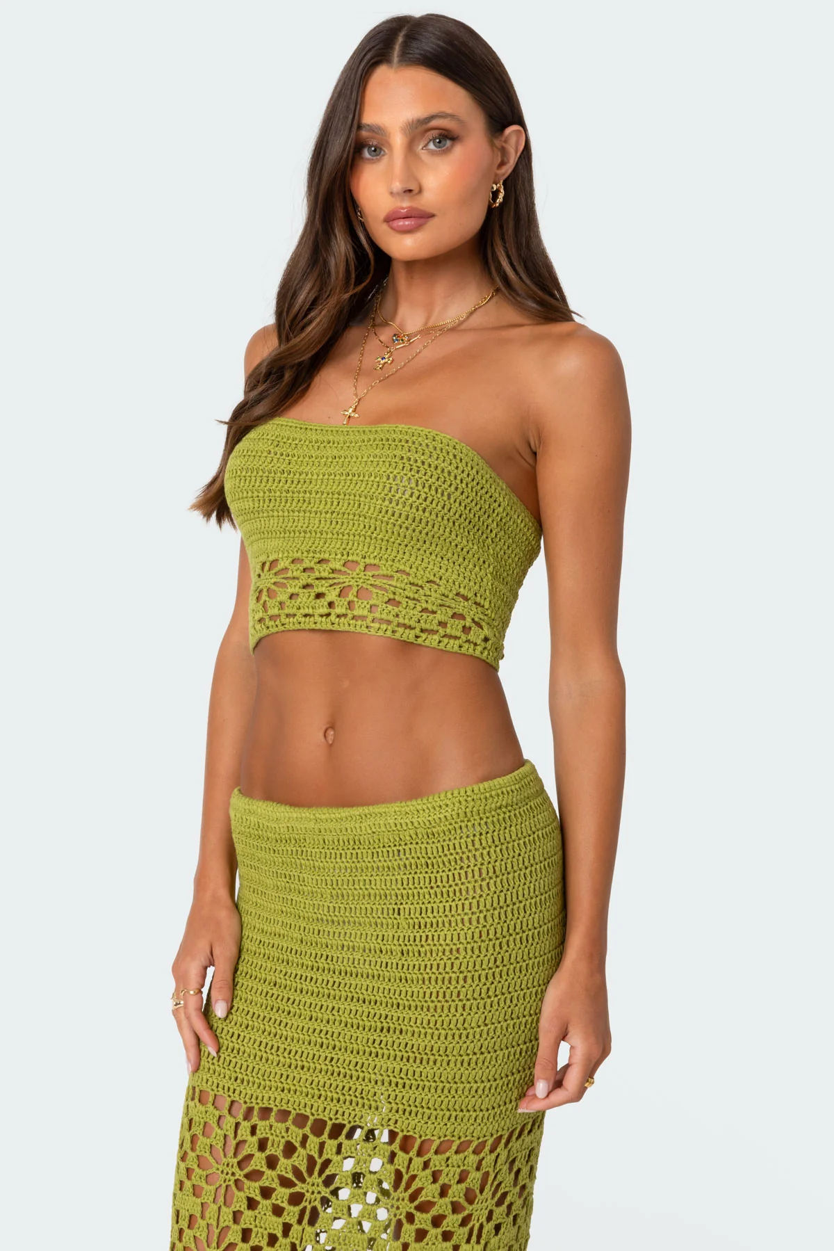 Ida Crochet Tube Top - Image 3