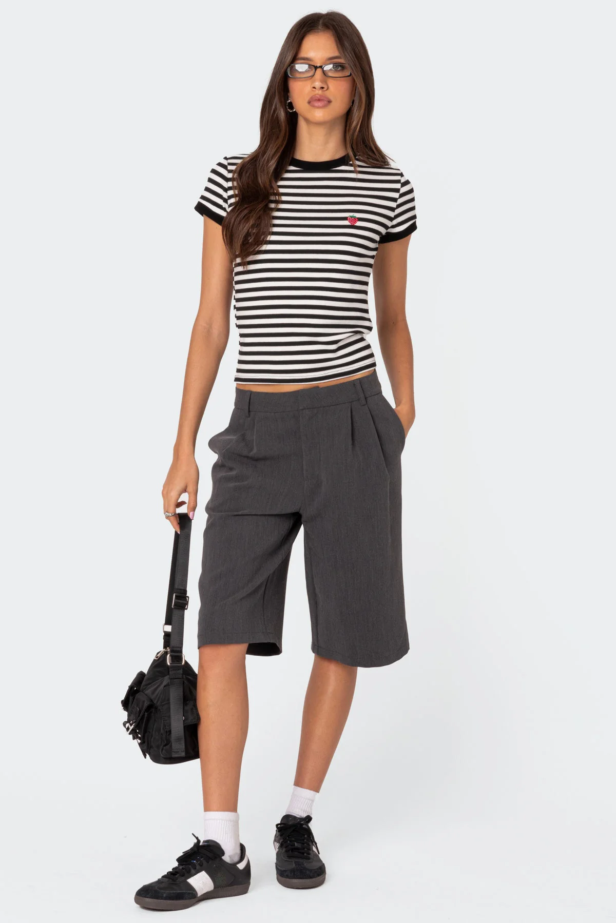 Aelia Bermuda Trouser Shorts - Image 3