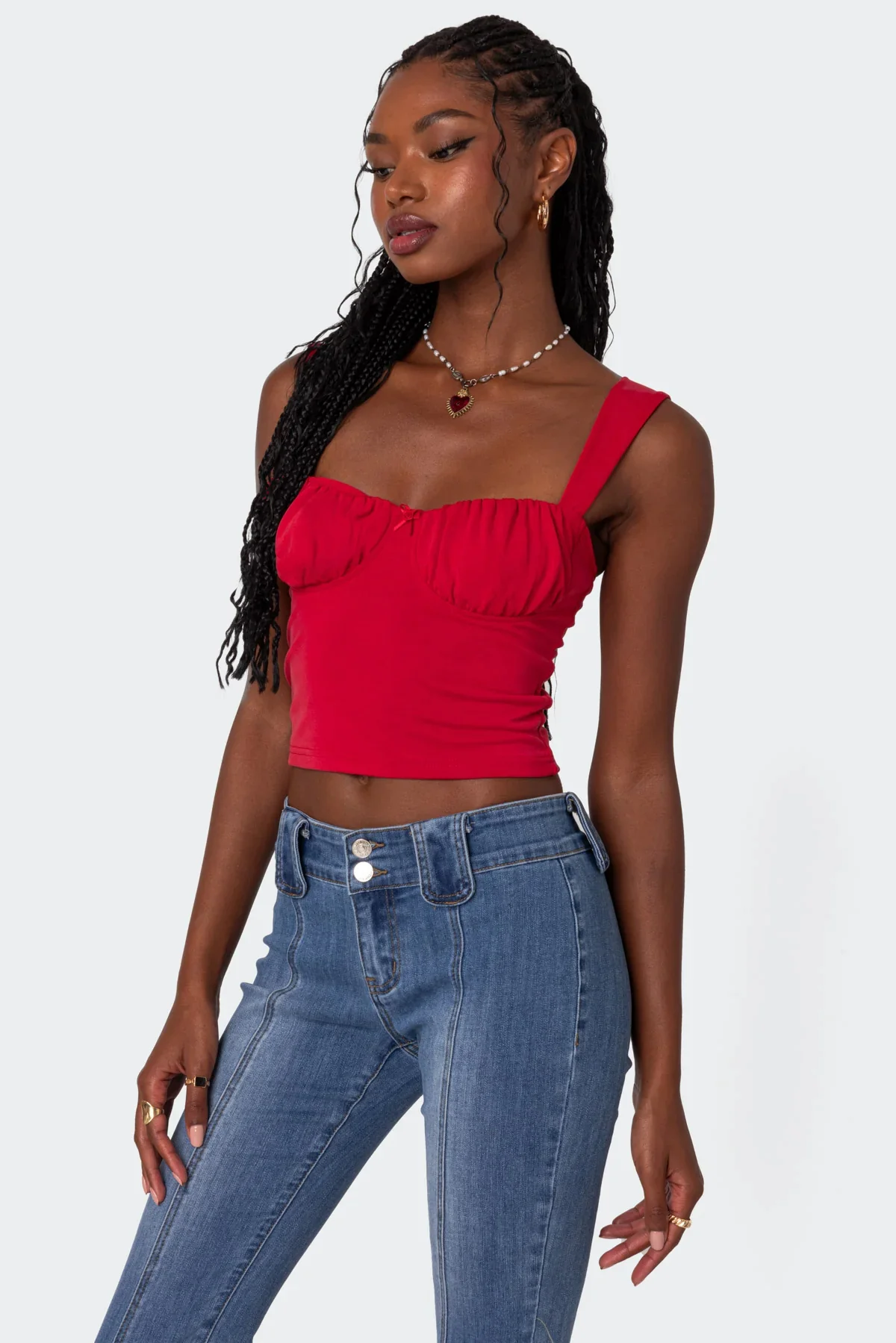 Danica Cupped Tank Top - Image 2