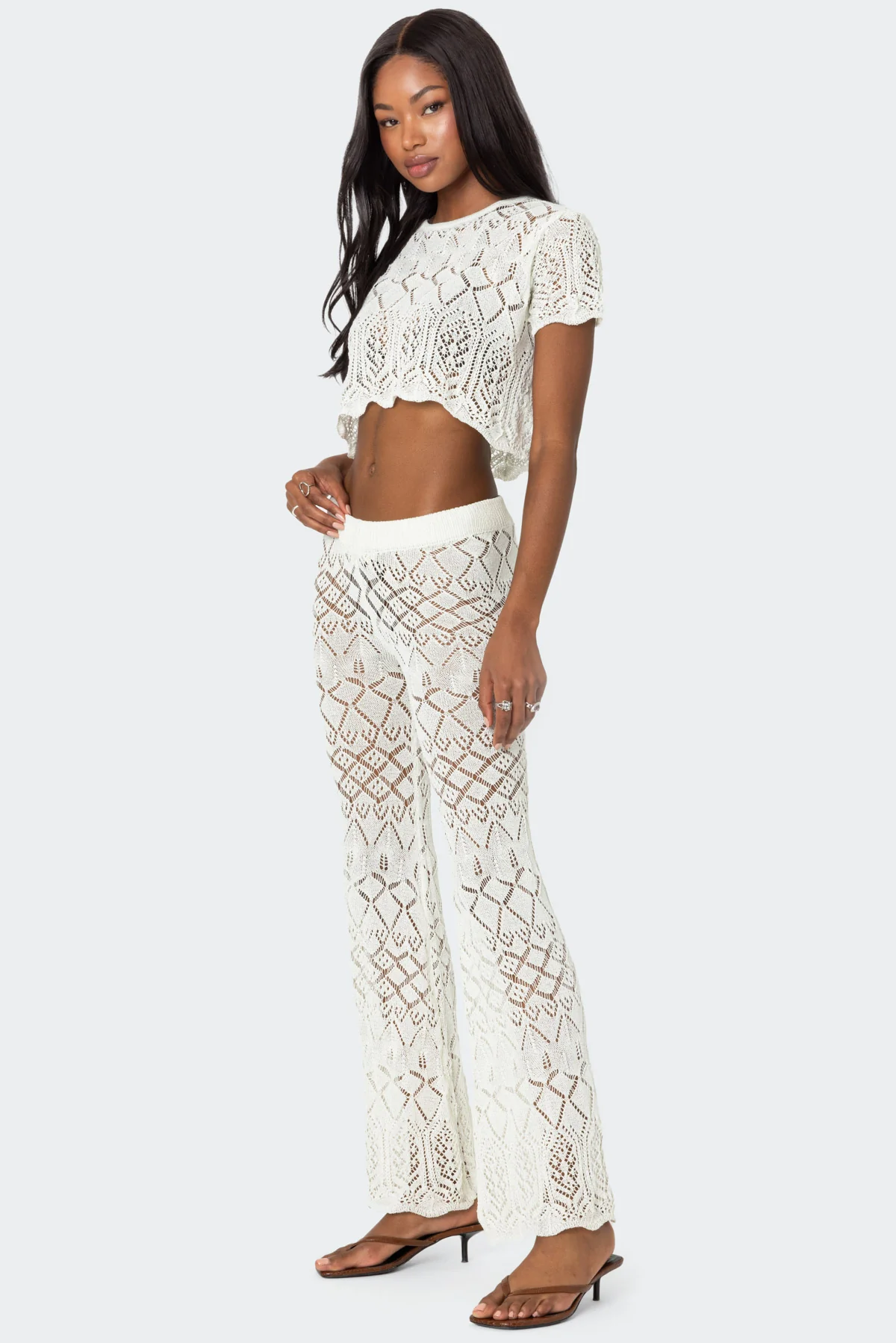 Fable Crochet Crop Top - Image 4