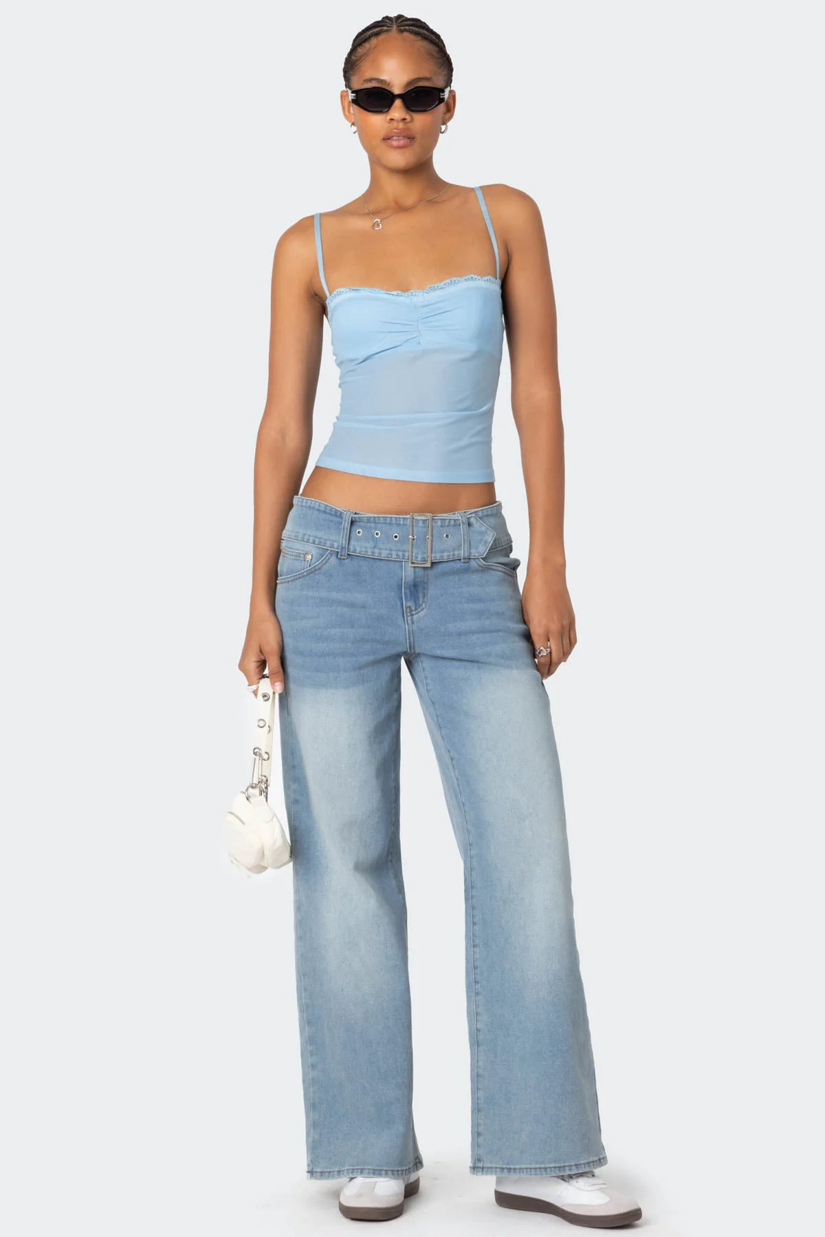 Elina Sheer Mesh Bra Top - Image 2