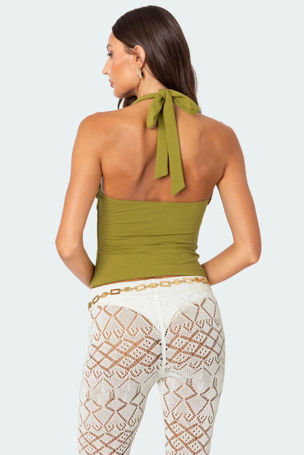 Poet Cinched Halter Top - Image 3