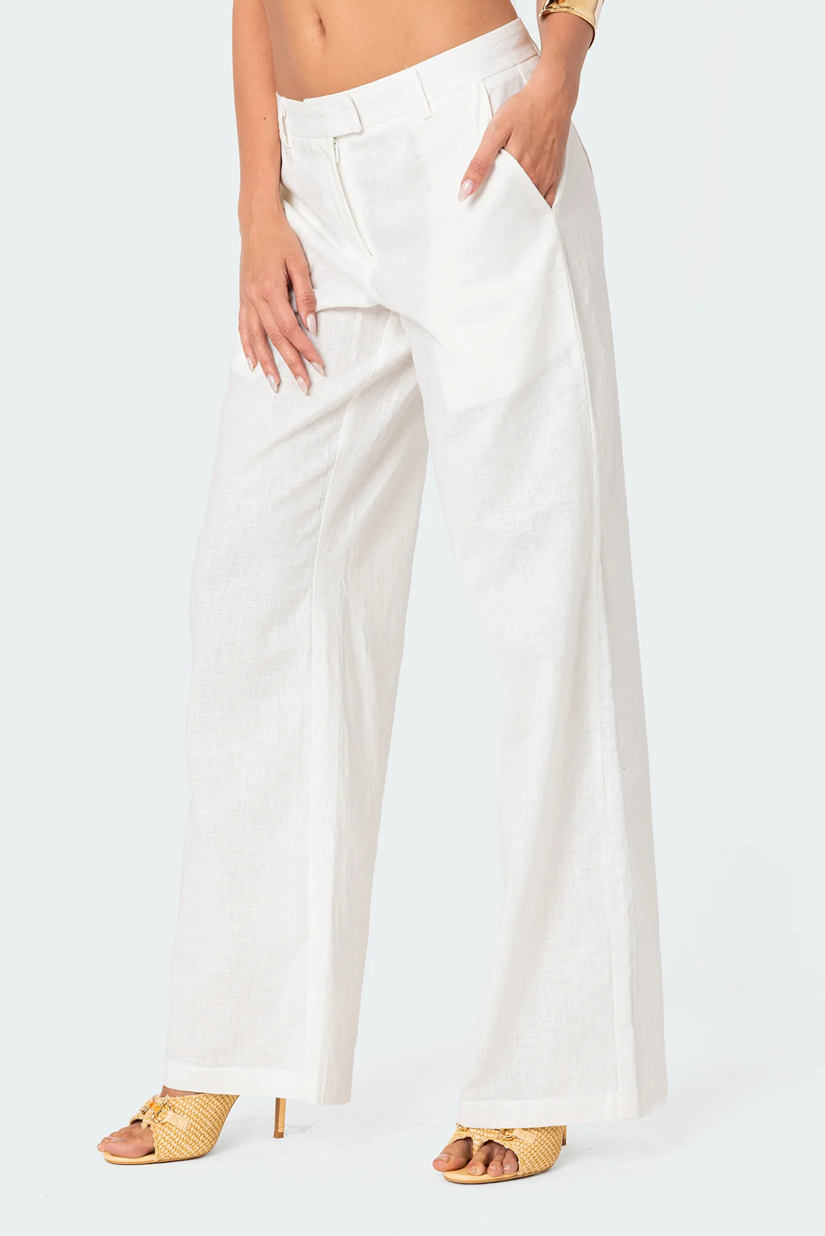 Arya Linen Look Pants - Image 4