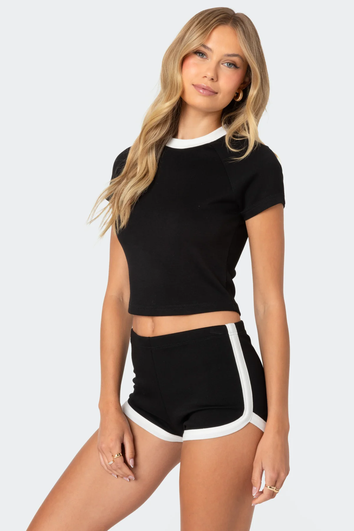 Elana Contrast Raglan Top - Image 3