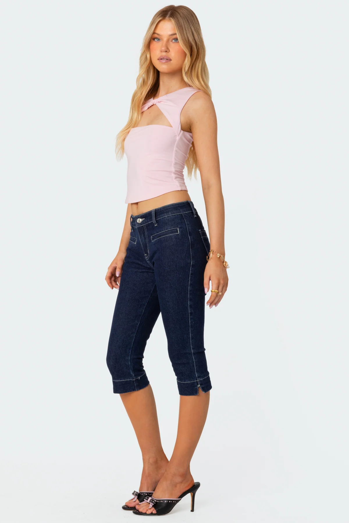 Twisted Cut Out Tank Top - Image 4