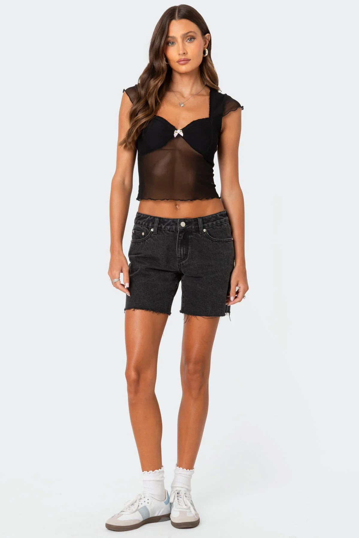 Devi Sheer Mesh Top - Image 5