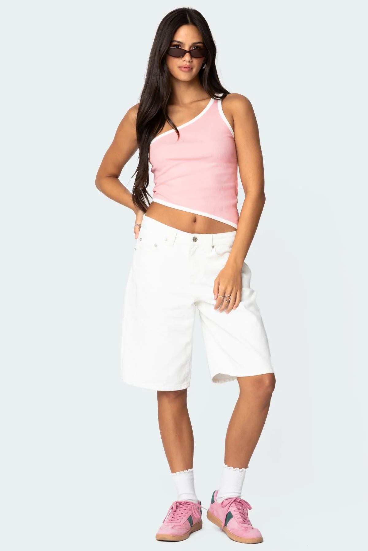 Asymmetric Contrast Top - Image 2