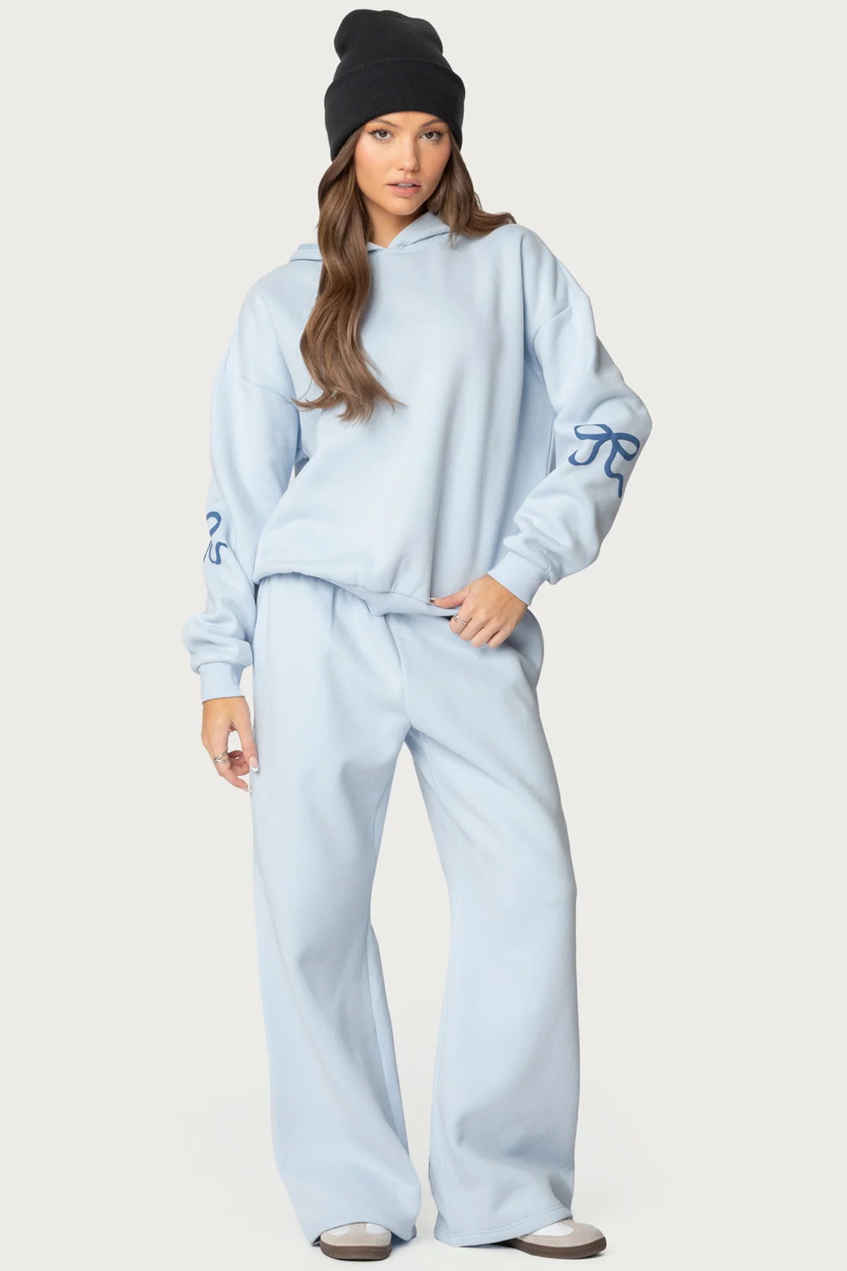 Bonney Bow Detail Hoodie - Image 2