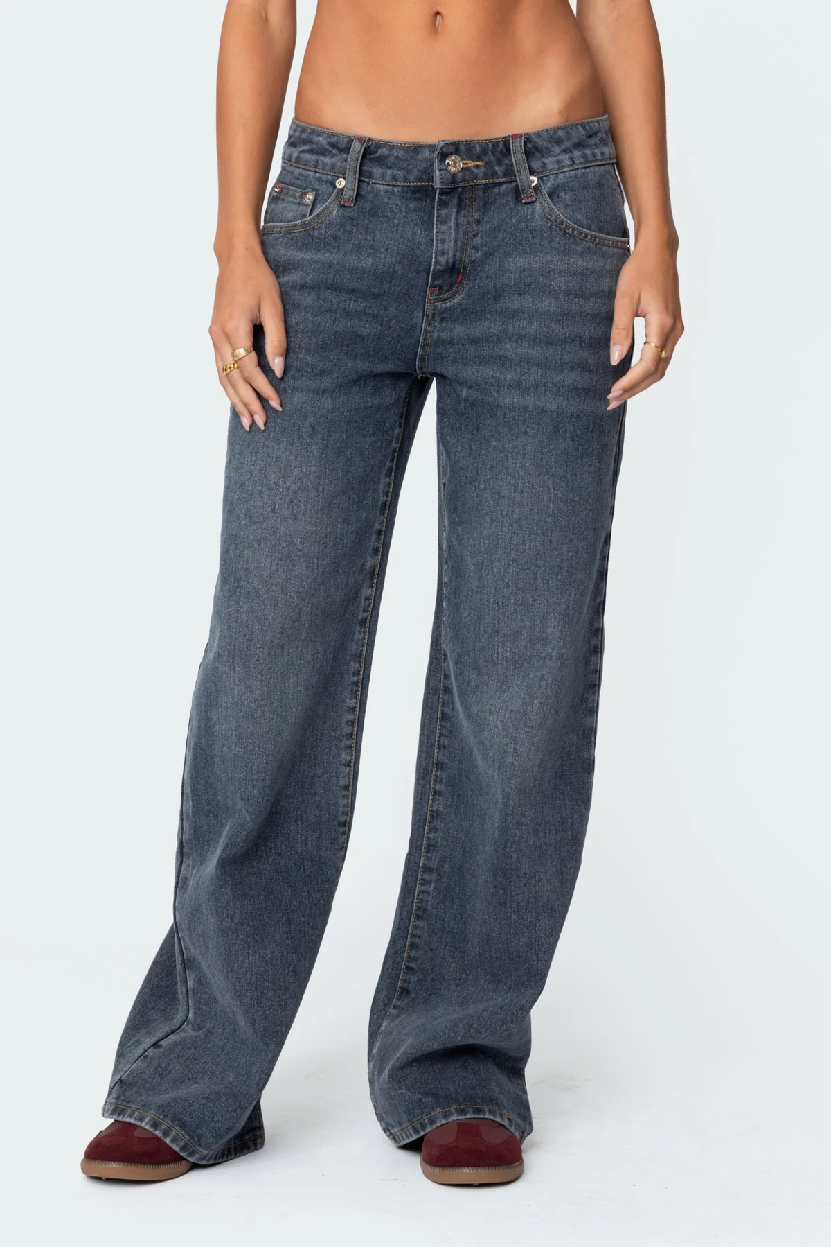 Ace Low Rise Baggy Jeans - Image 2