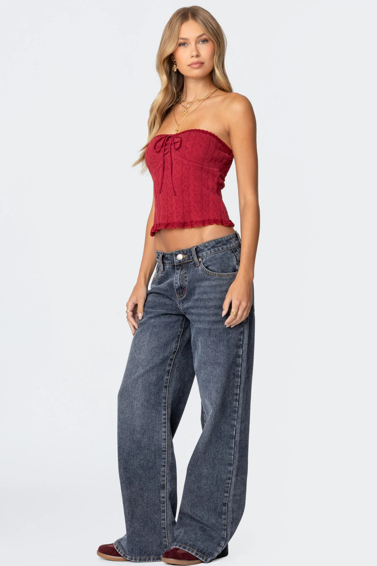 Ace Low Rise Baggy Jeans - Image 3