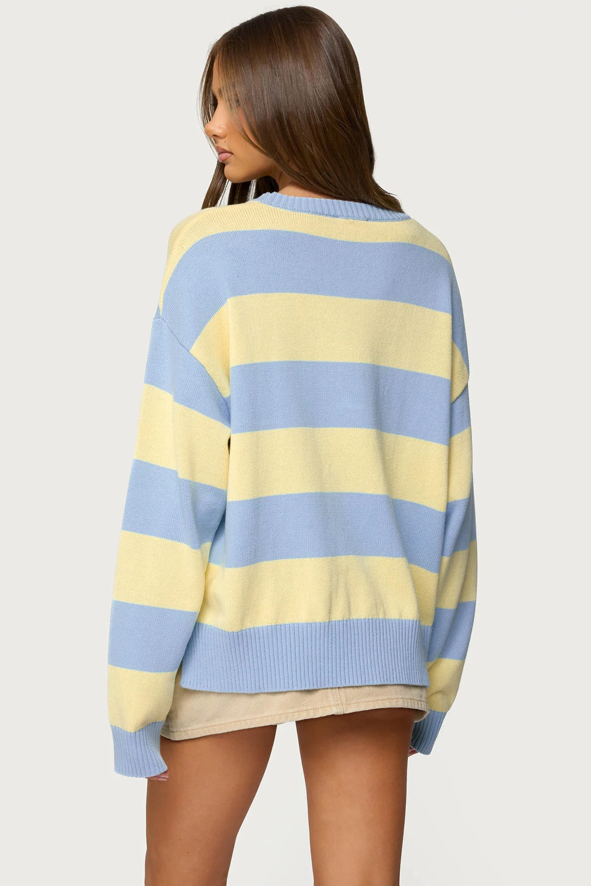 Riley Oversized Striped Sweater - Image 5