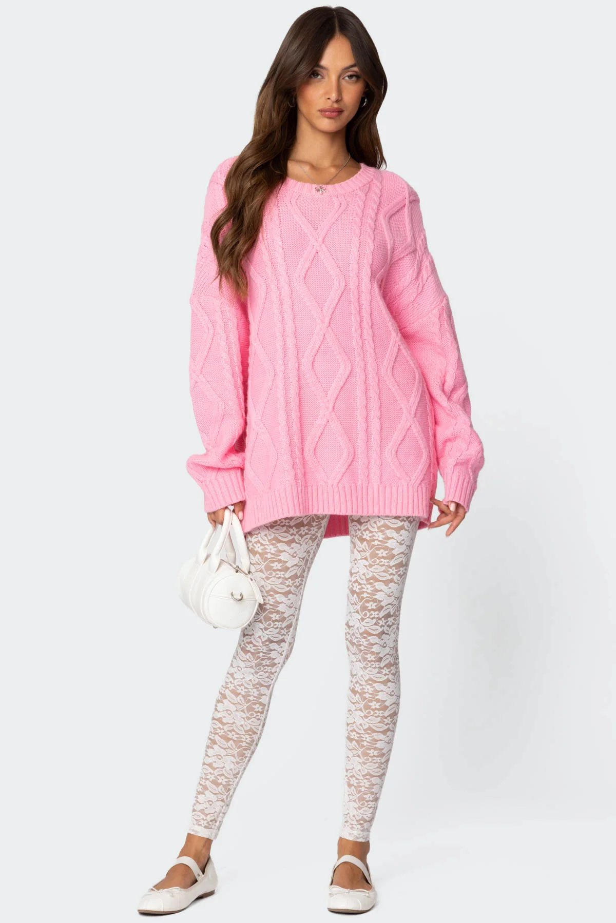 Sheer Lace Leggings - Image 3